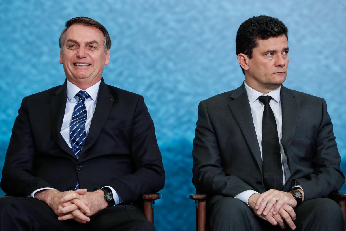 Bolsonaro e Moro lançam campanha do [Bolsonaro e Moro lançam campanha do